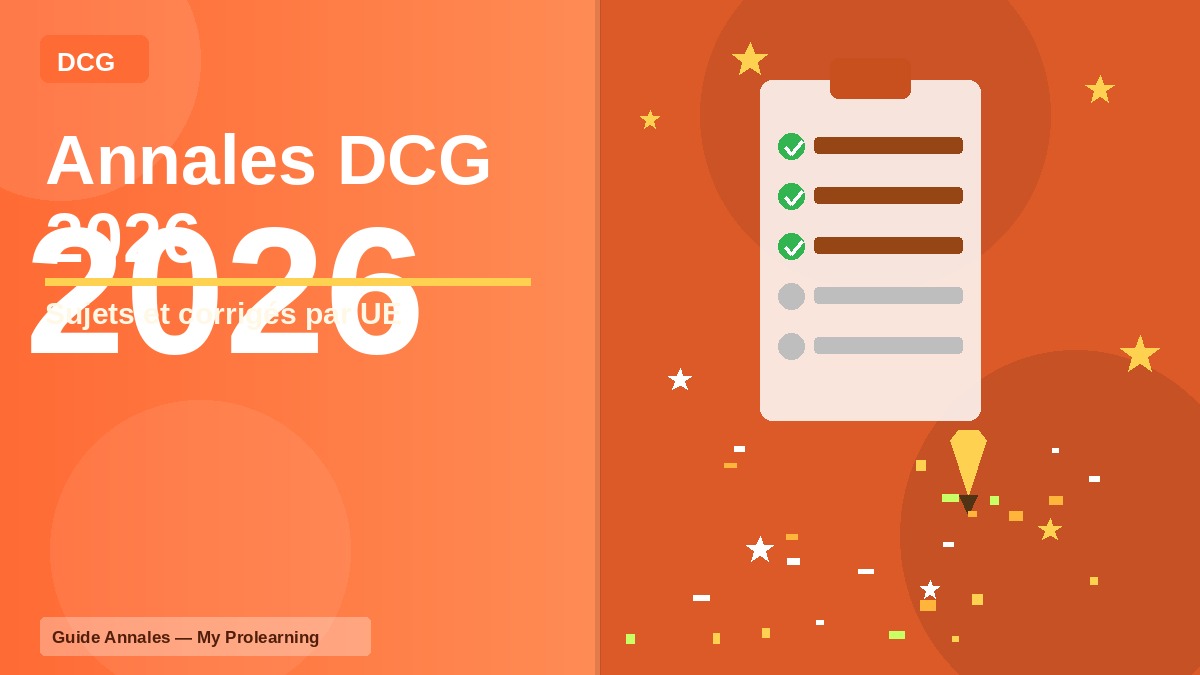 Annales DCG 2026 – DCG – My Prolearning