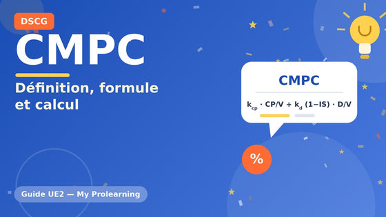 CMPC : définition, formule et calcul (UE2 DSCG) – DSCG – My Prolearning
