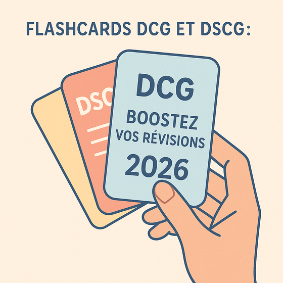 Flashcards DCG et DSCG : boostez vos révisions 2026 - My Prolearning