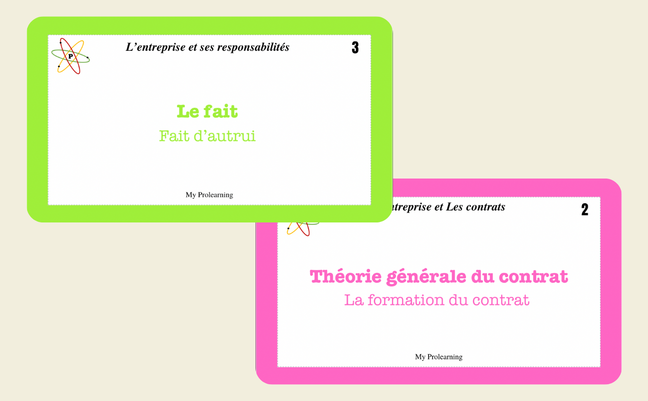 PACK DUO UE 1 - My Prolearning