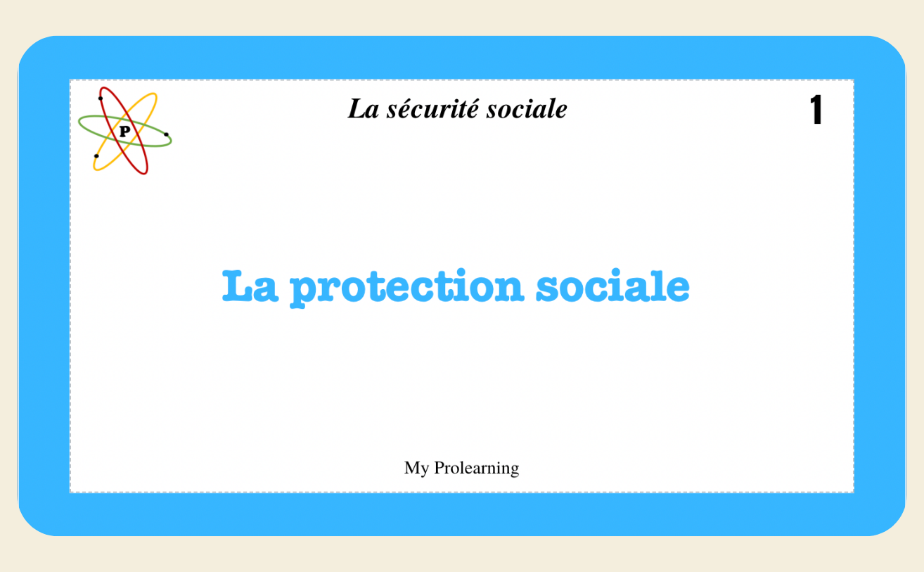 FICHES SÉCURITÉ SOCIALE - My Prolearning