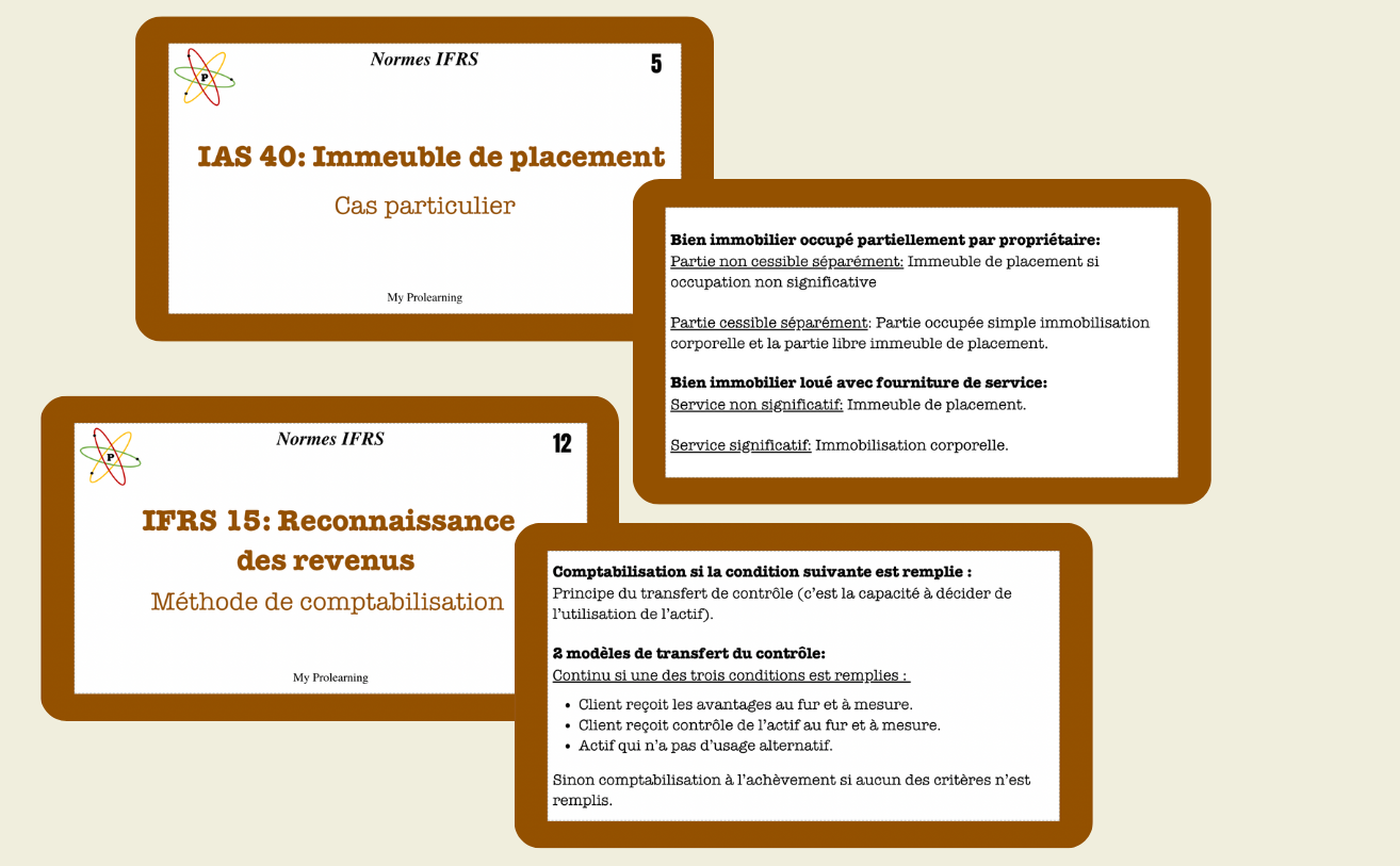 FICHES NORMES IFRS - My Prolearning