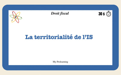FICHES DROIT FISCAL - My Prolearning 