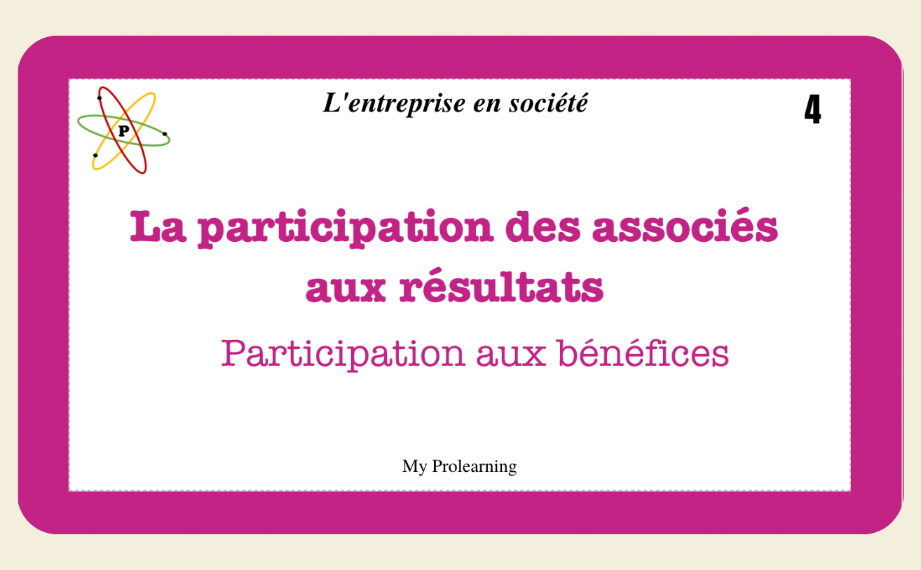 FICHES ENTREPRISE EN SOCIÉTÉ - My Prolearning