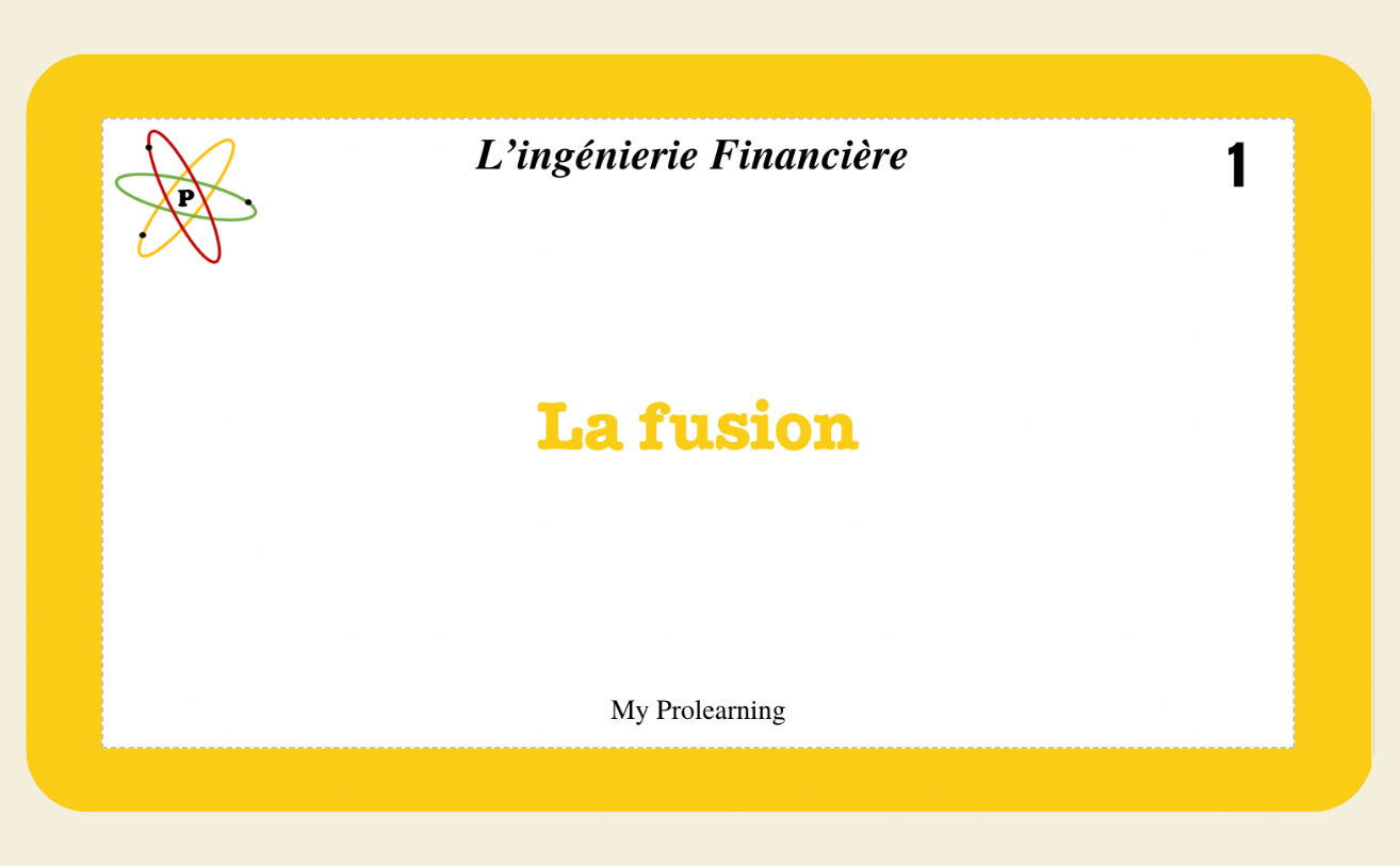 FICHES D'INGENIERIE FINANCIERE - My Prolearning