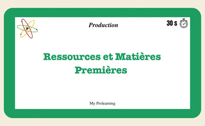 FICHES PRODUCTION - My Prolearning 