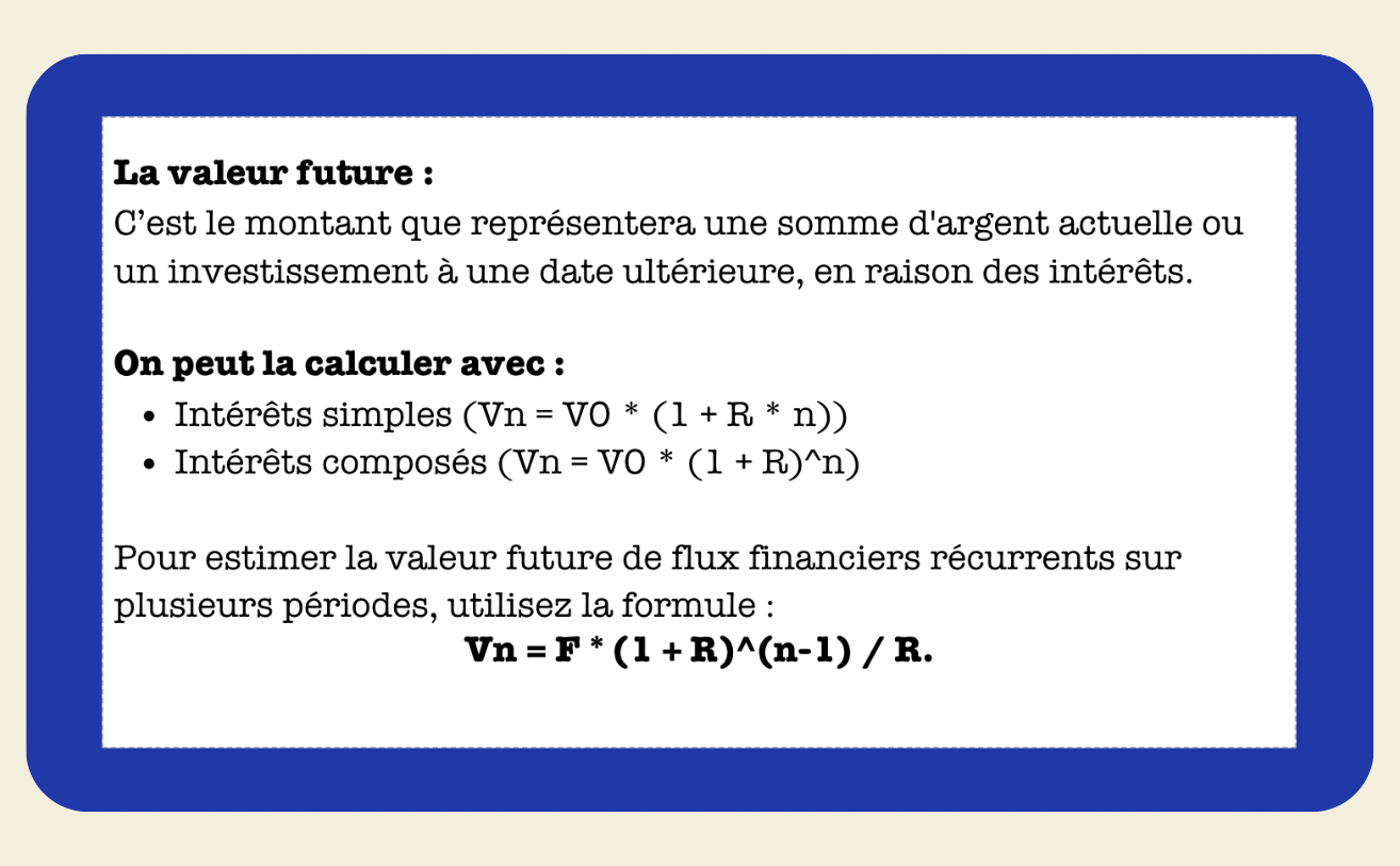 FICHES DE LA VALEUR - My Prolearning