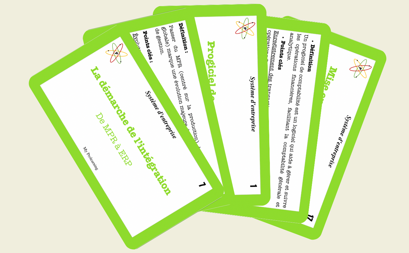 FICHES SYSTEMES D'ENTREPRISE - My Prolearning