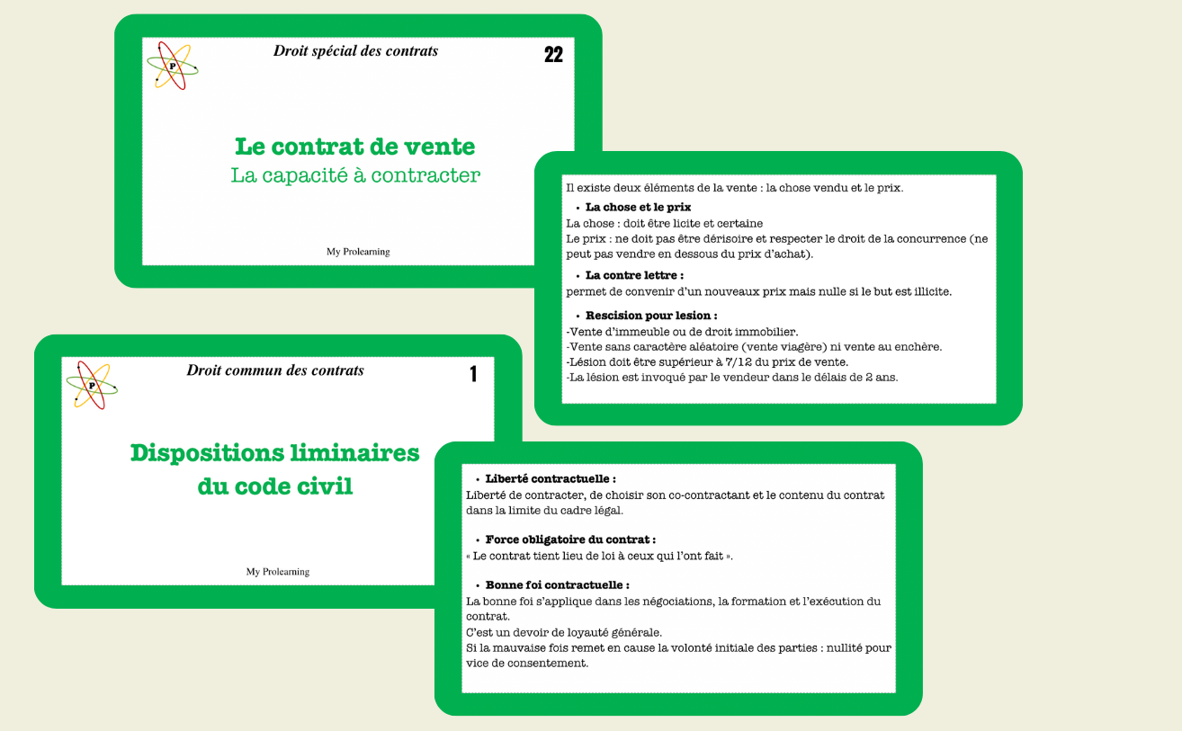FICHES DROIT DES CONTRATS - My Prolearning