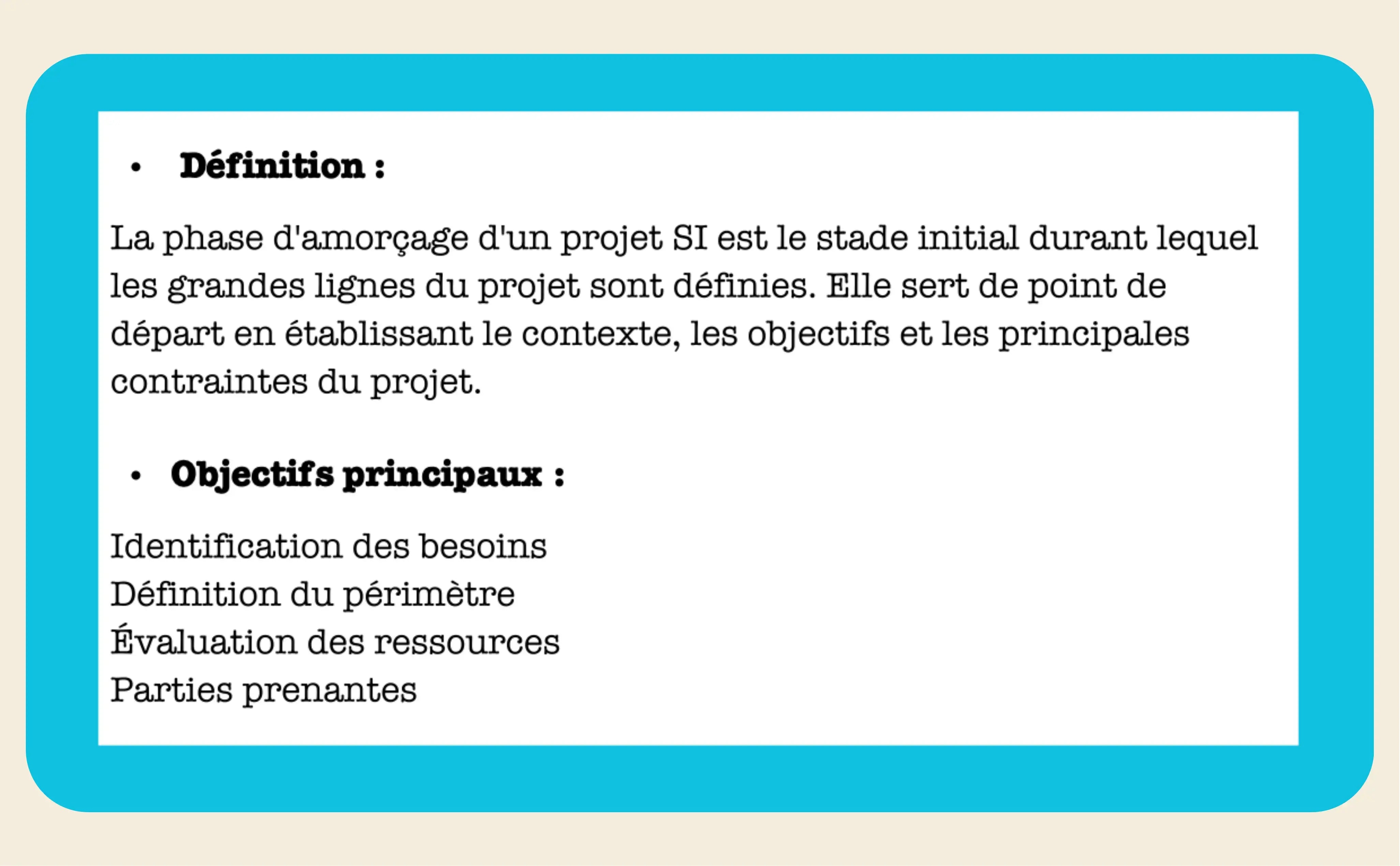 FICHES GESTION DE PROJET - My Prolearning 