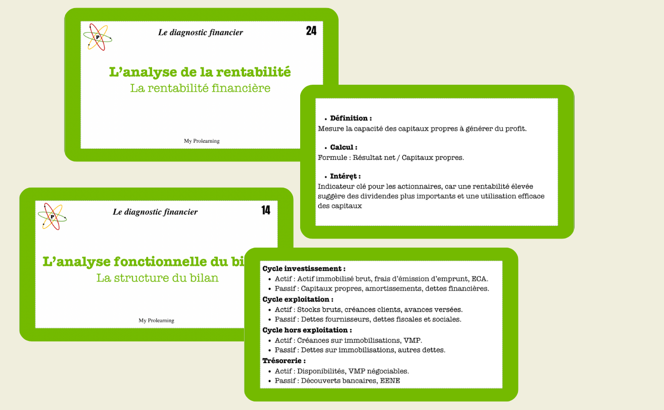 FICHES DIAGNOSTIC FINANCIER - My Prolearning
