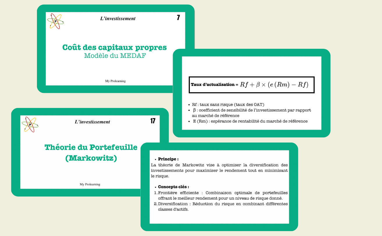 FICHES INVESTISSEMENT - My Prolearning
