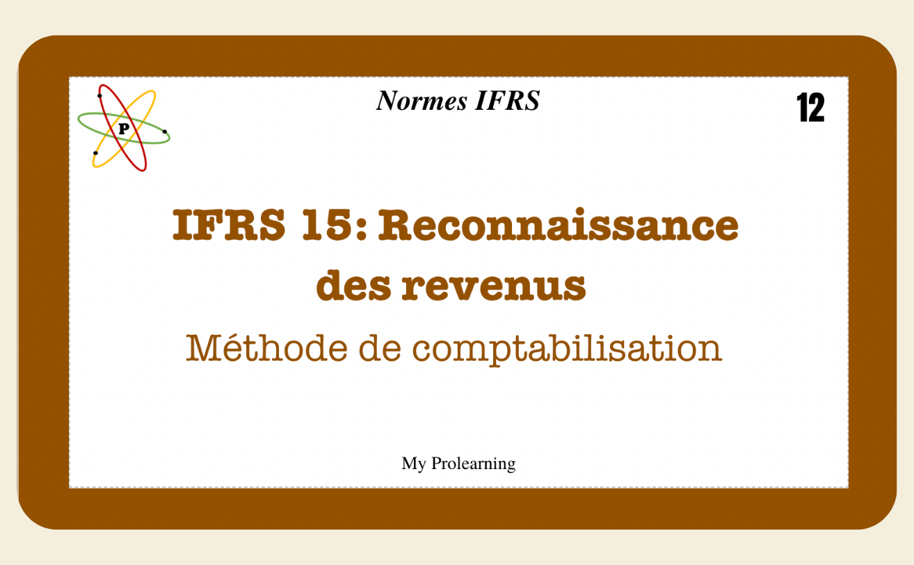 FICHES NORMES IFRS - My Prolearning