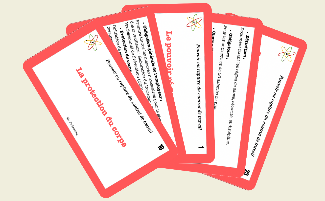 FICHES RUPTURE DU CONTRAT DE TRAVAIL - My Prolearning
