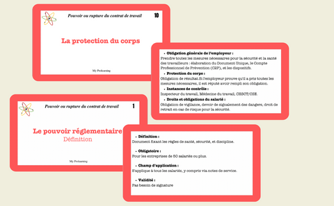 FICHES RUPTURE DU CONTRAT DE TRAVAIL - My Prolearning