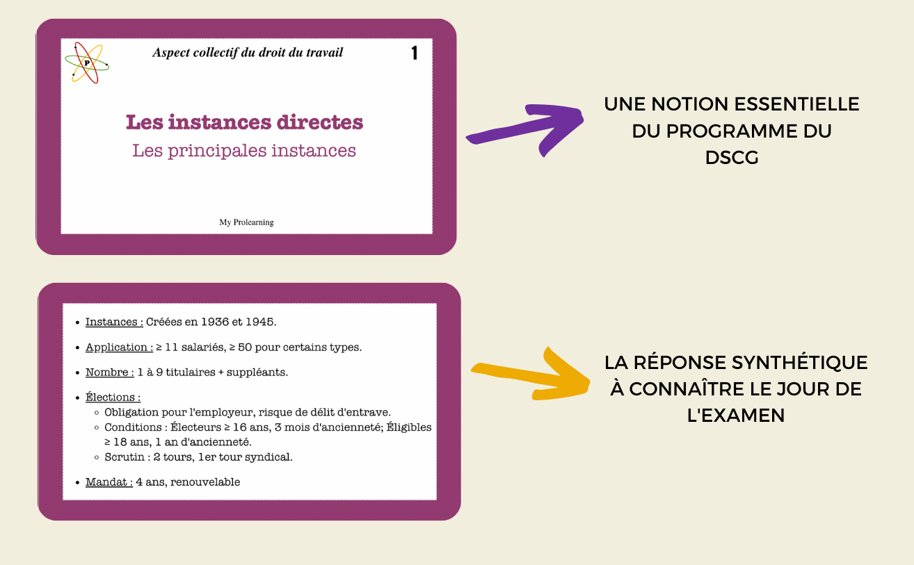FICHES ASPECTS COLLECTIFS DU DROIT DU TRAVAIL - My Prolearning