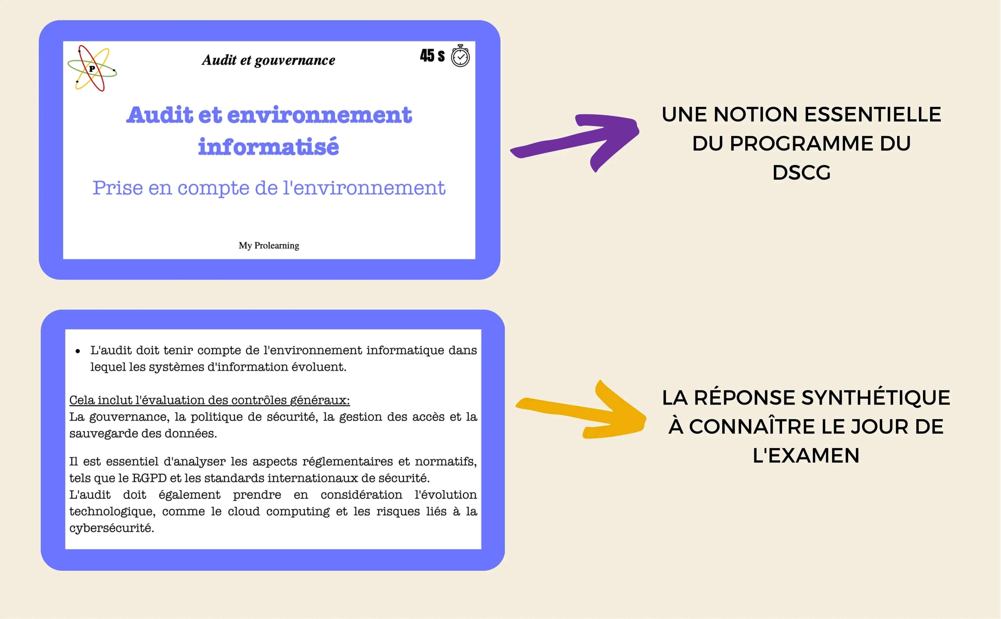 FICHES AUDIT ET GOUVERNANCE - My Prolearning 