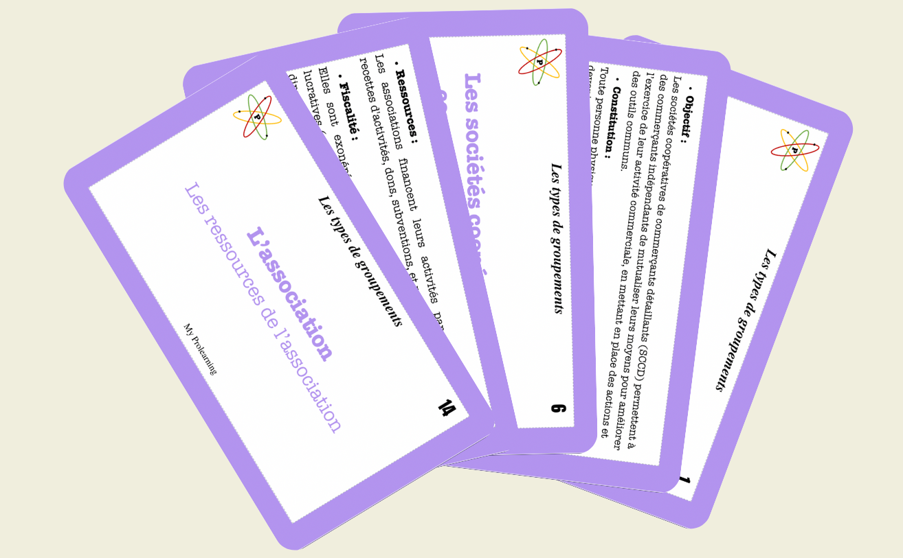 FICHES TYPES DE GROUPEMENT - My Prolearning