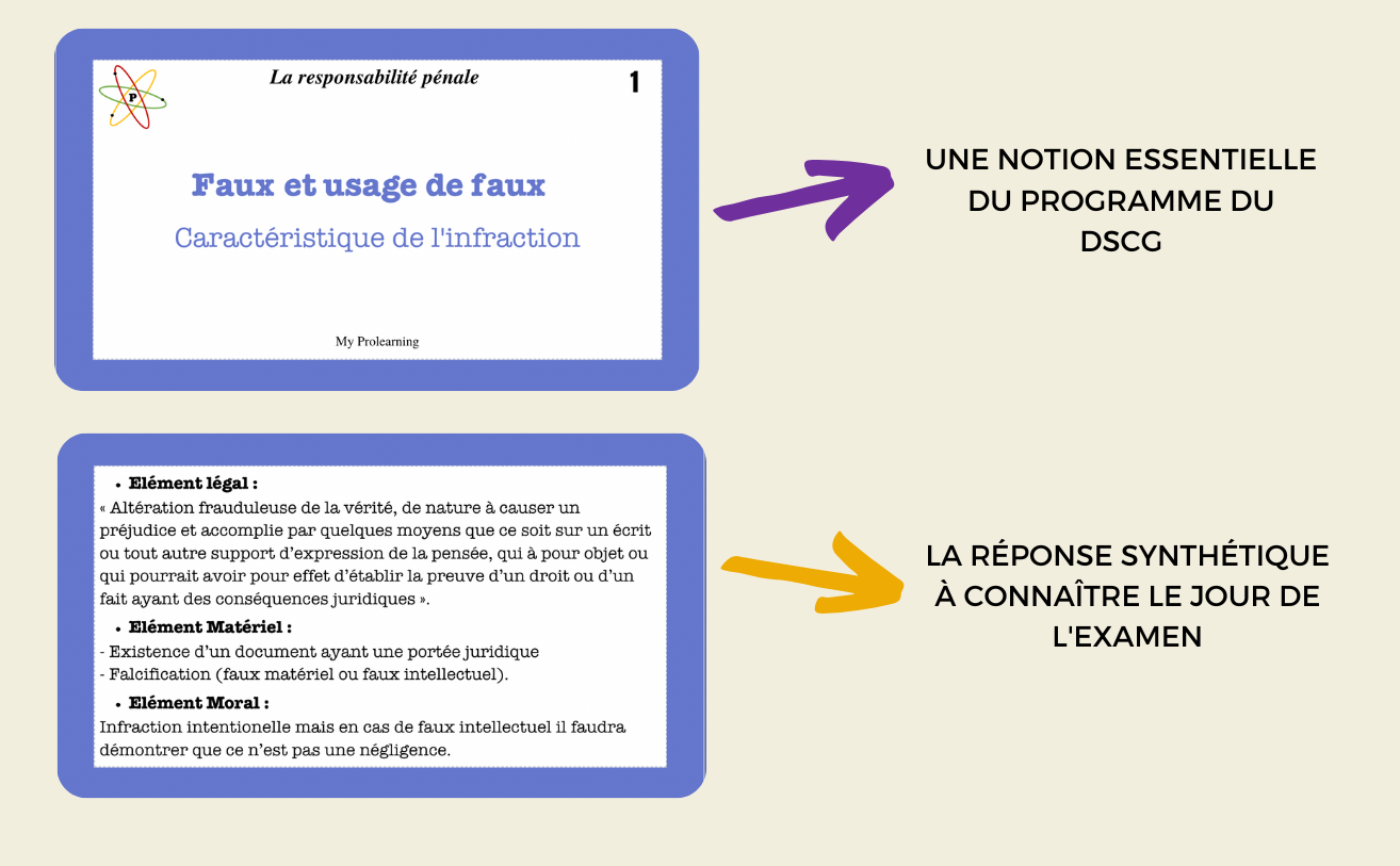 FICHES RESPONSABILITÉ PÉNALE - My Prolearning