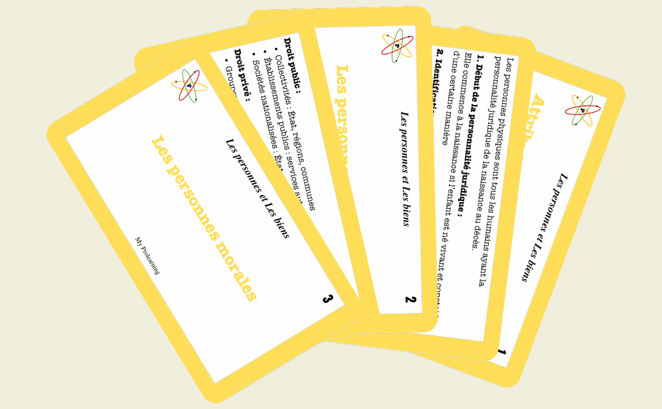 FICHES PERSONNES ET BIENS - My Prolearning