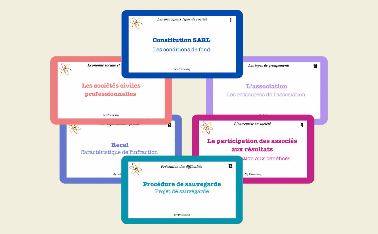 PACK RÉUSSITE UE 2 - My Prolearning
