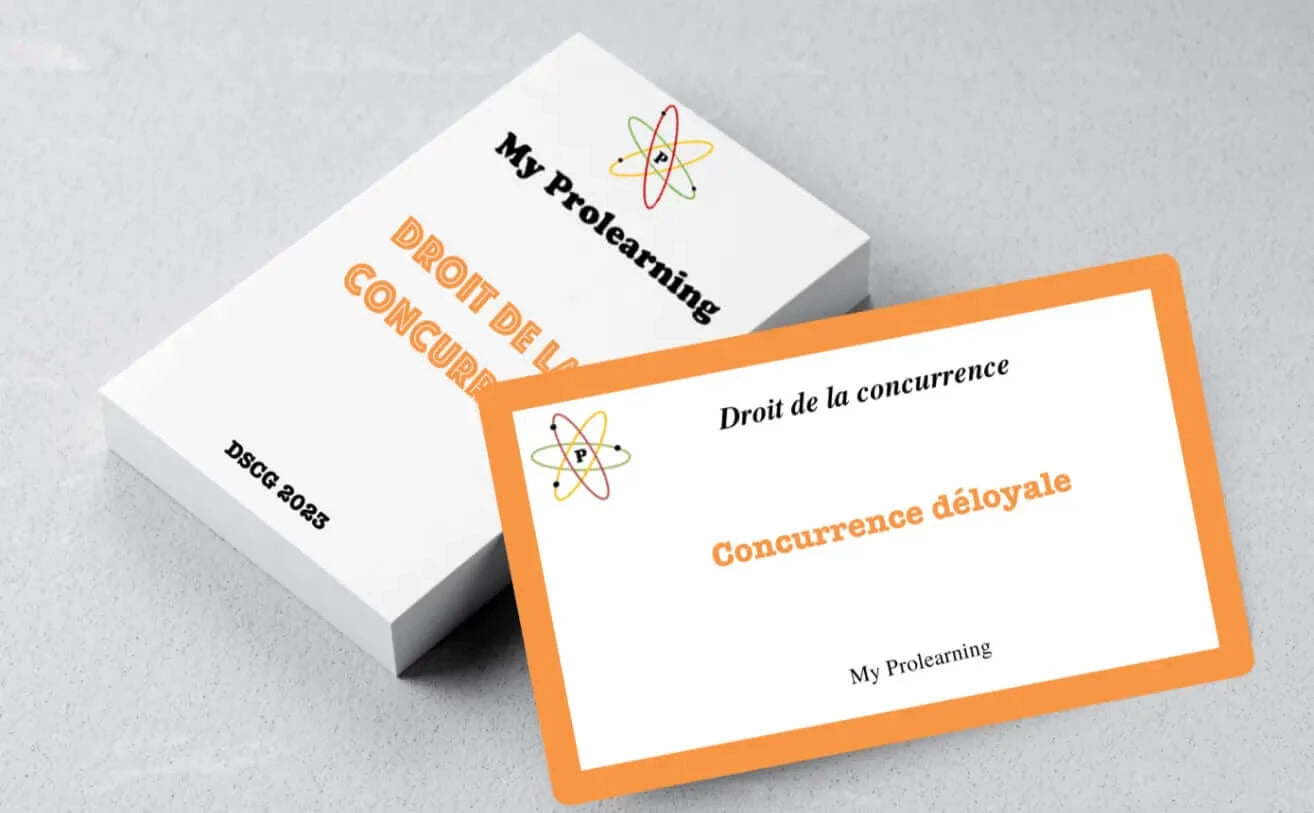 FICHES DROIT DE LA CONCURRENCE - My Prolearning 