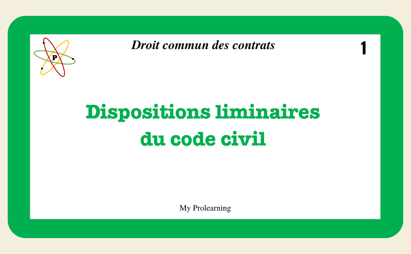FICHES DROIT DES CONTRATS - My Prolearning