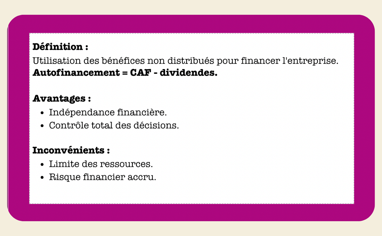 FICHES POLITIQUE DE FINANCEMENT - My Prolearning
