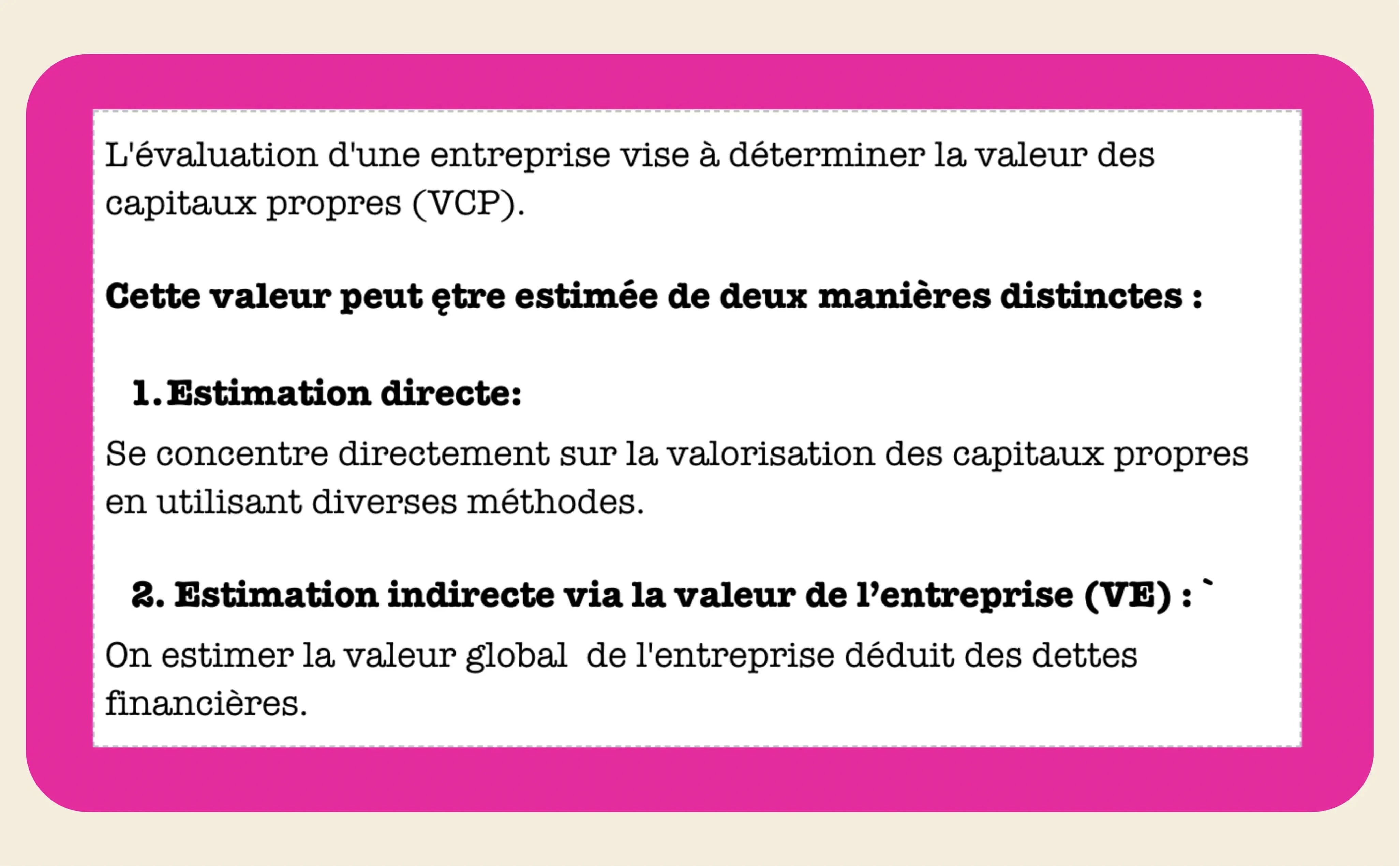 FICHE D'ÉVALUATION DE L'ENTREPRISE - My Prolearning 