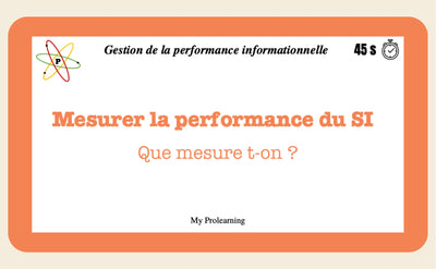 FICHES GESTION DE LA PERFORMANCE - My Prolearning 