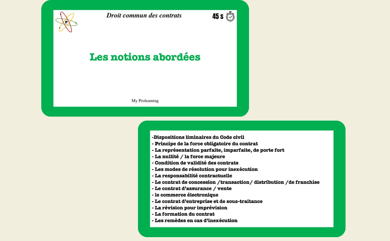 FICHES DROIT DES CONTRATS - My Prolearning 