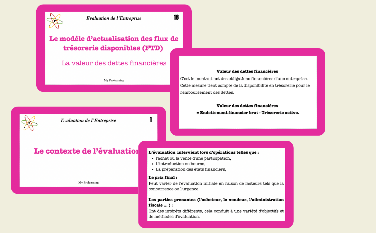 FICHE D'ÉVALUATION DE L'ENTREPRISE - My Prolearning